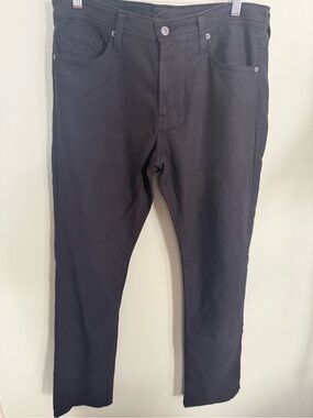 Ag Adriano Goldschmied Men's Slim Straight Jeans in Black